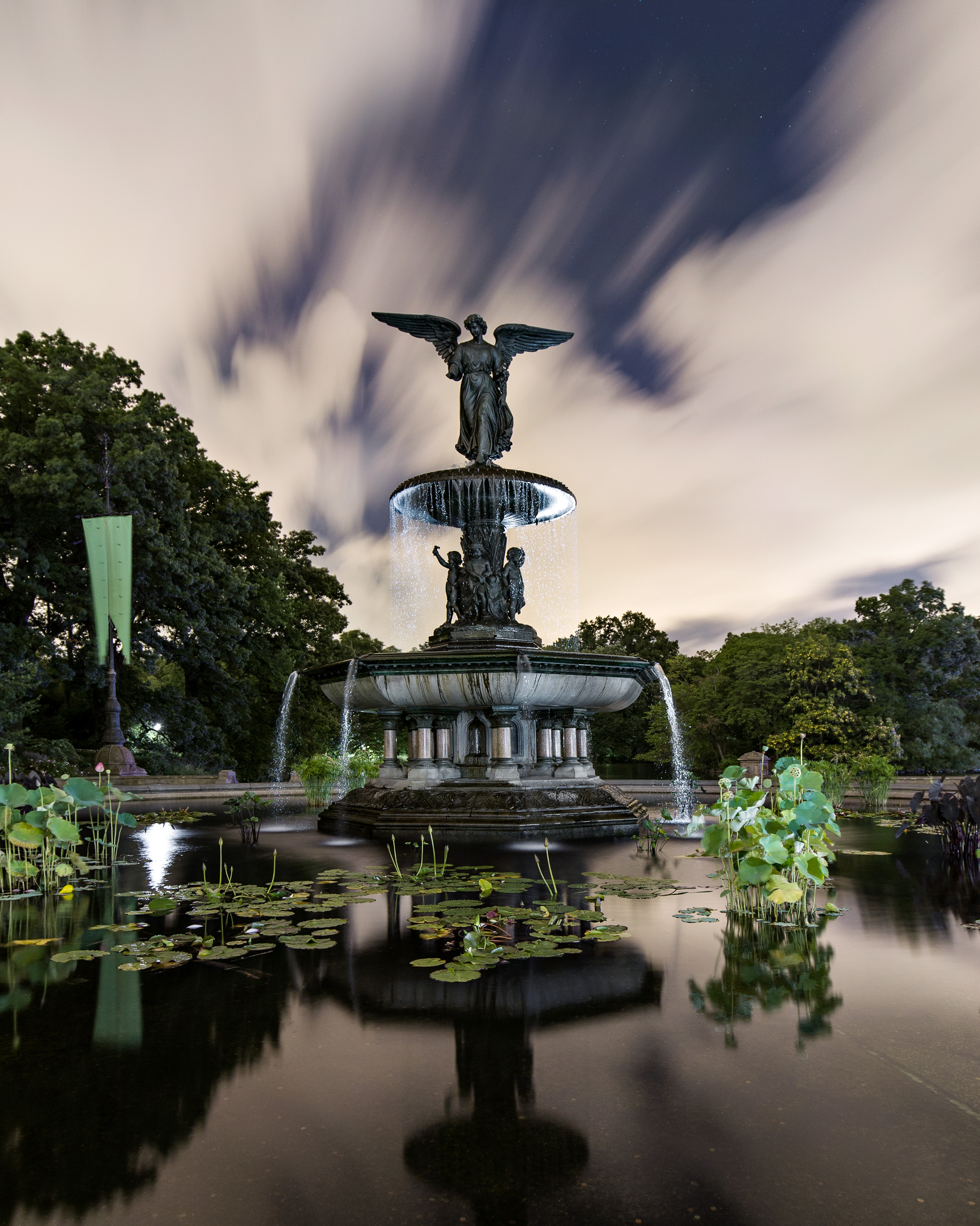 Bethesda Fountain Night copy